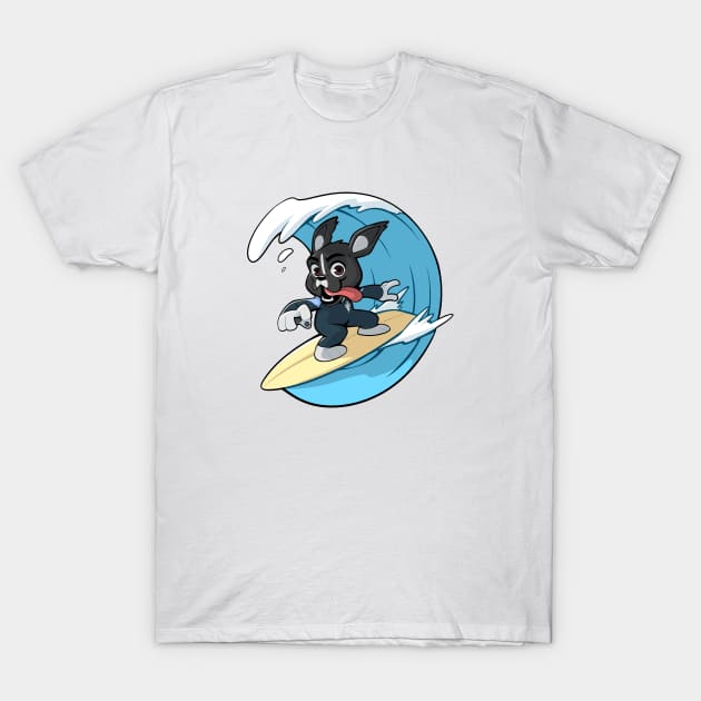 FRENCH BULLDOG SURF T-Shirt by RAYO